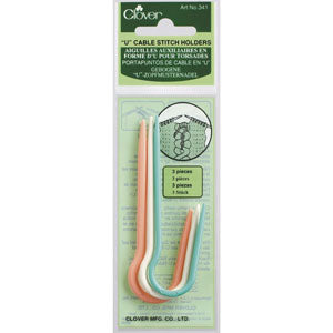 Clover "J" Cable Stitch Holder 341