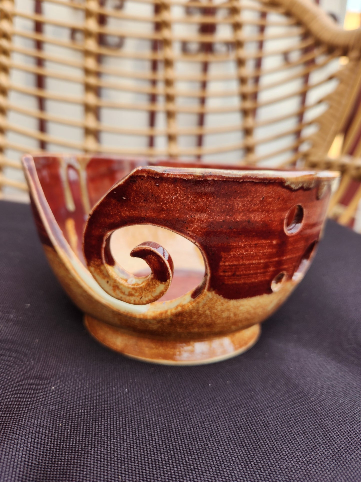 Studio Crabtree Yarn Bowl -lg