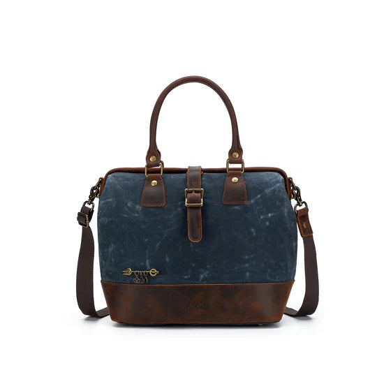 della Q Maker's Canvas Satchel