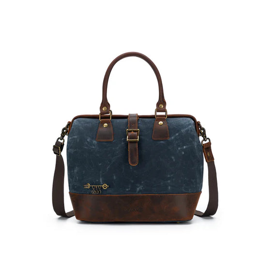 della Q Maker's Canvas Satchel