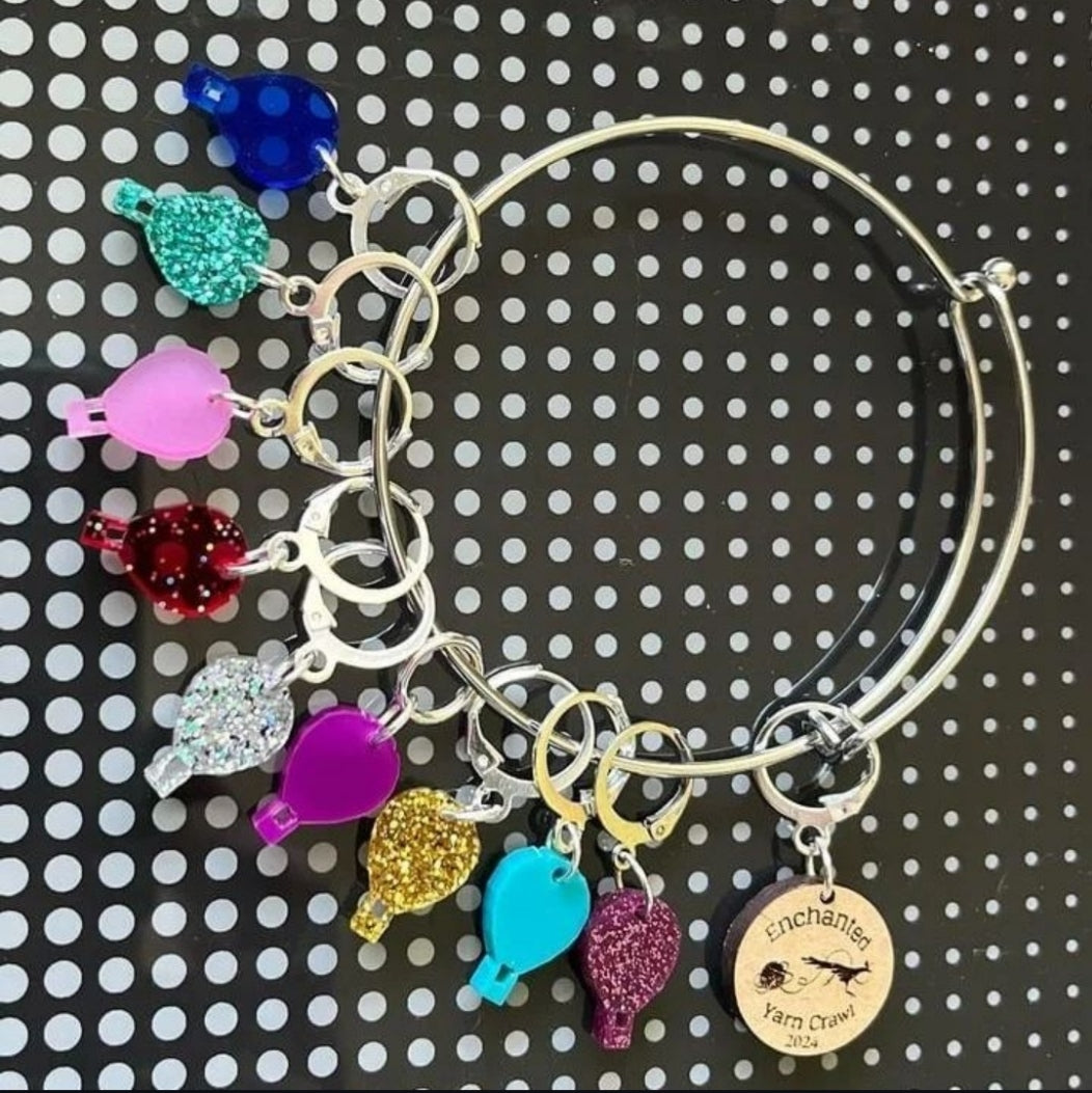 Hap-Bee EYC balloon stitch marker