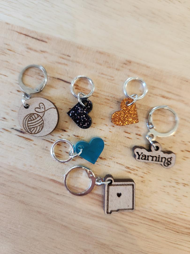 Hap-bee Yarning Stitch Markers