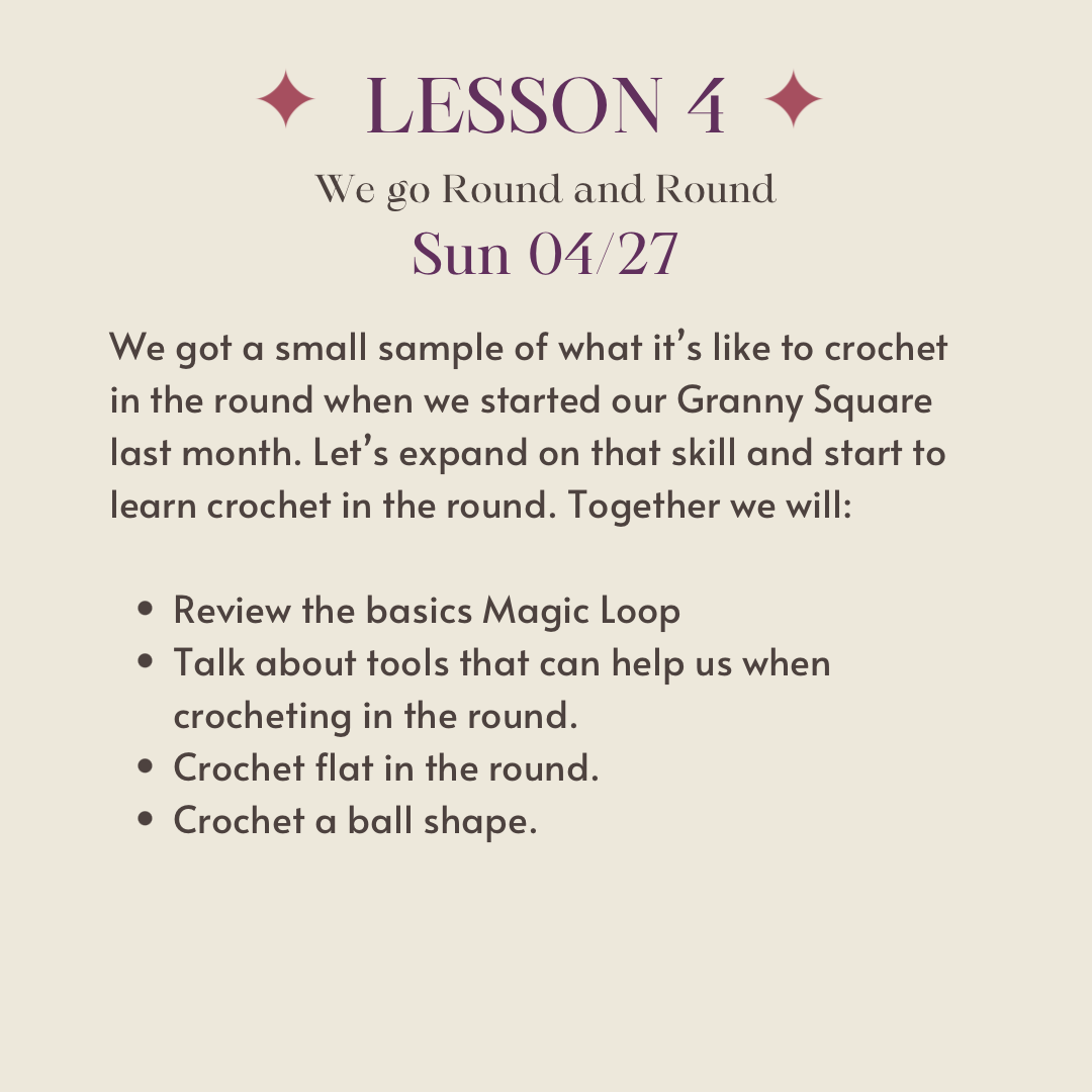 Crochet Series w/ Beth