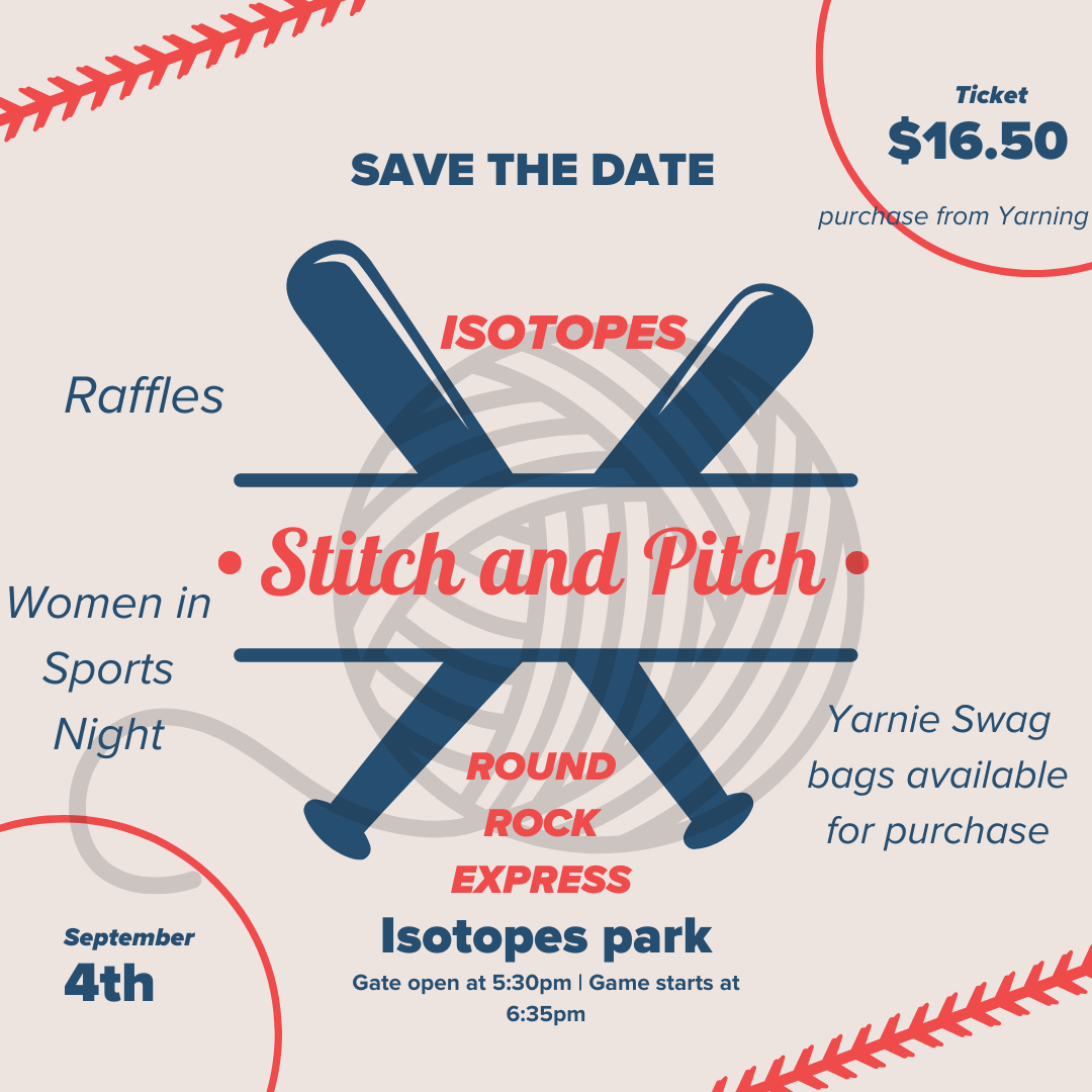 Stitch and Pitch Tickets