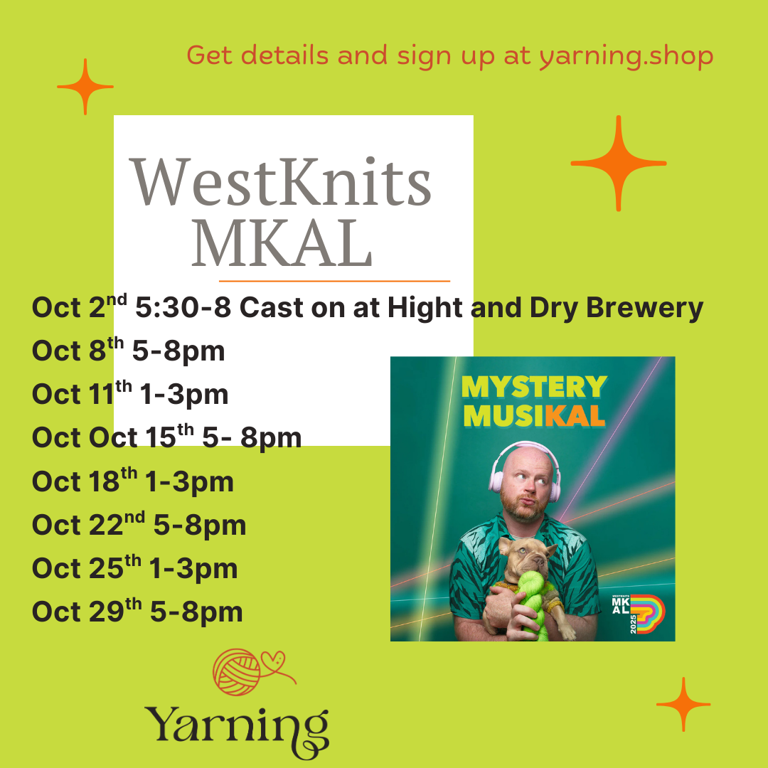 Westknits MKAL 2025 - Mystery MusiKAL