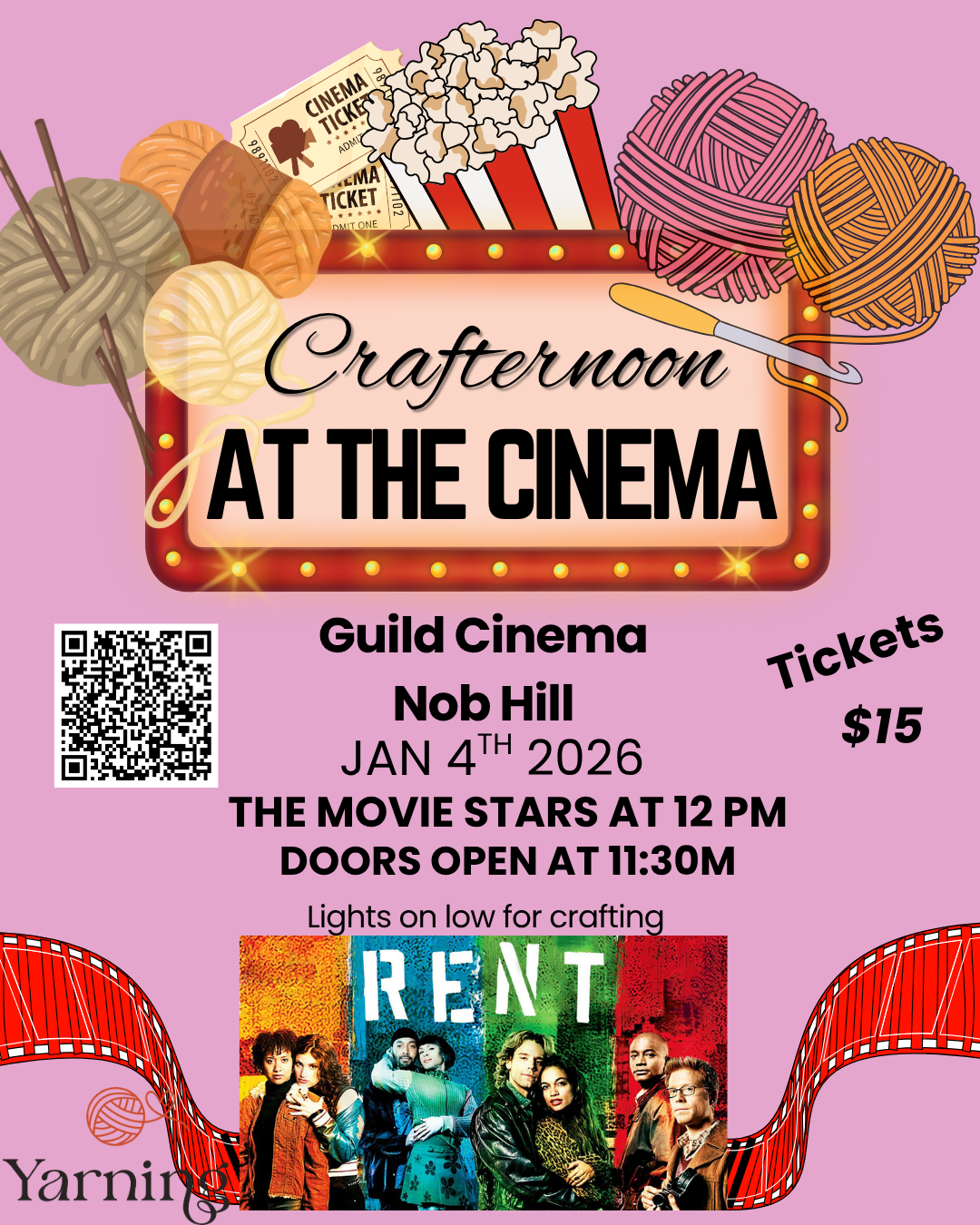 Crafternoon at The Cinema